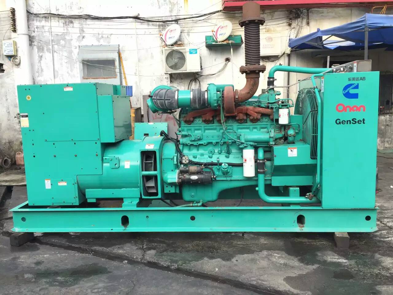 赤坎租赁发电机-柴油发电机不正常冒烟的原因