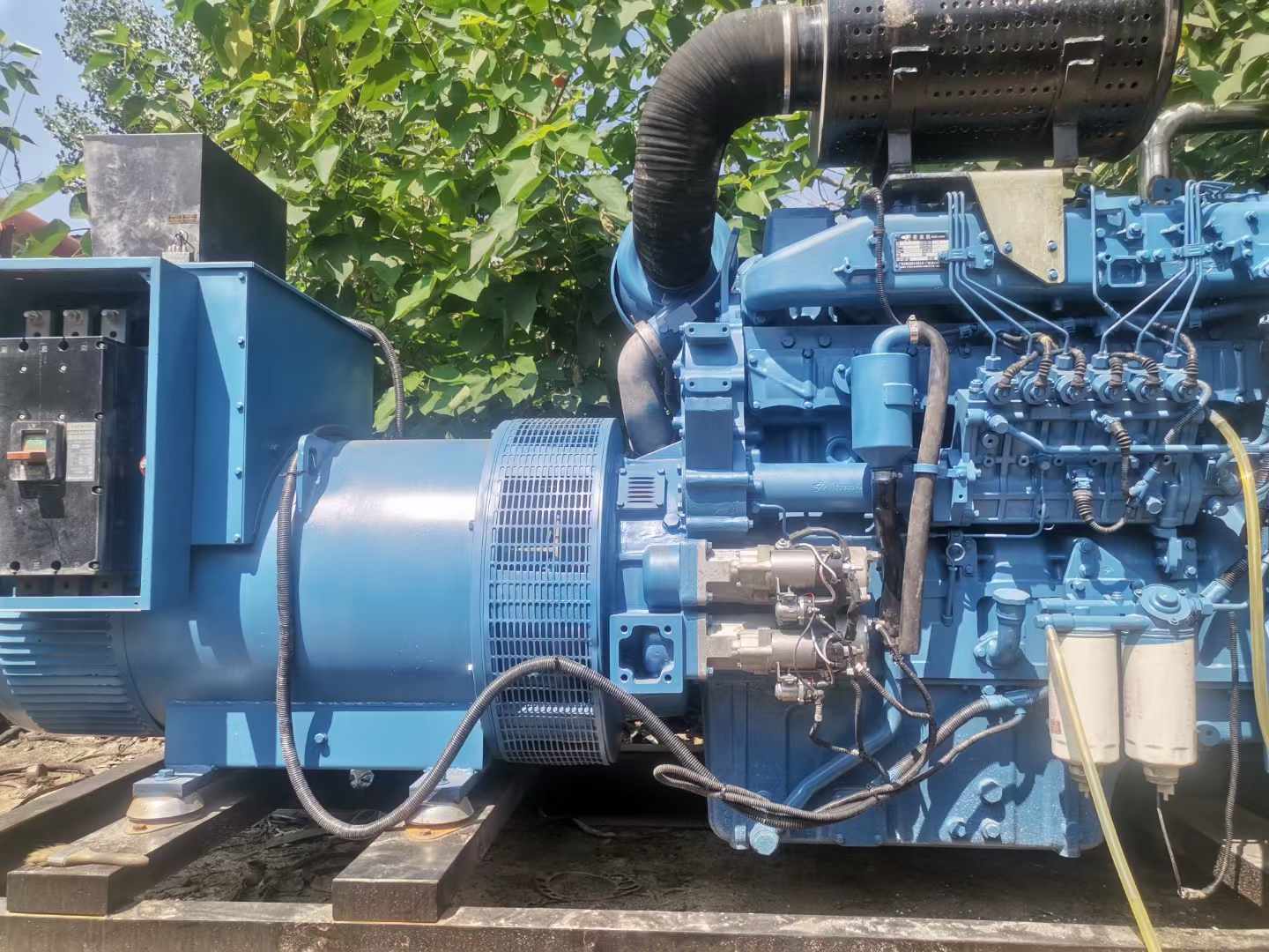 赤坎详细说明降低 800kW 柴油发电机输出电流波动的方法